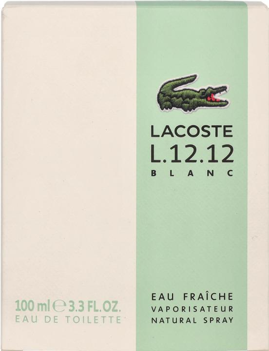 Actual product image Lacoste Blanc Fraiche Eau de Toilette (Eau de toilette, 100 ml)