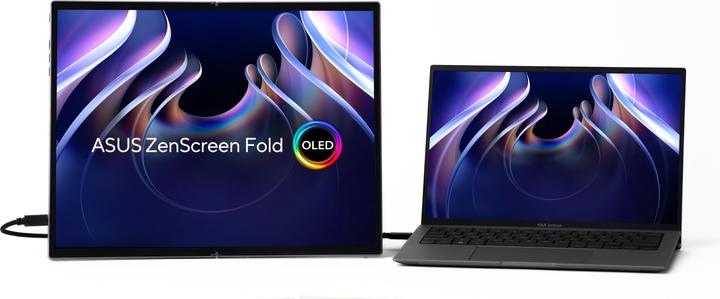 Produktbild ASUS ZenScreen Fold OLED MQ17QH (2560 x 1920 Pixel, 17.30")