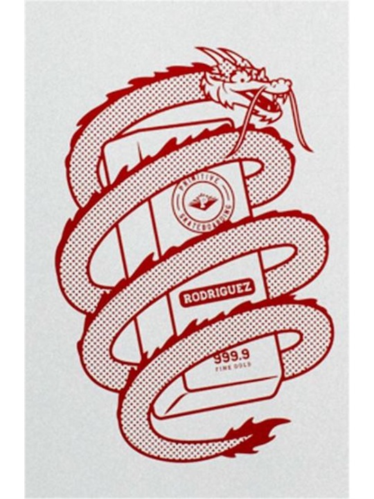 Image du produit Primitive Feuille rouge du Nouvel An chinois (7.88")