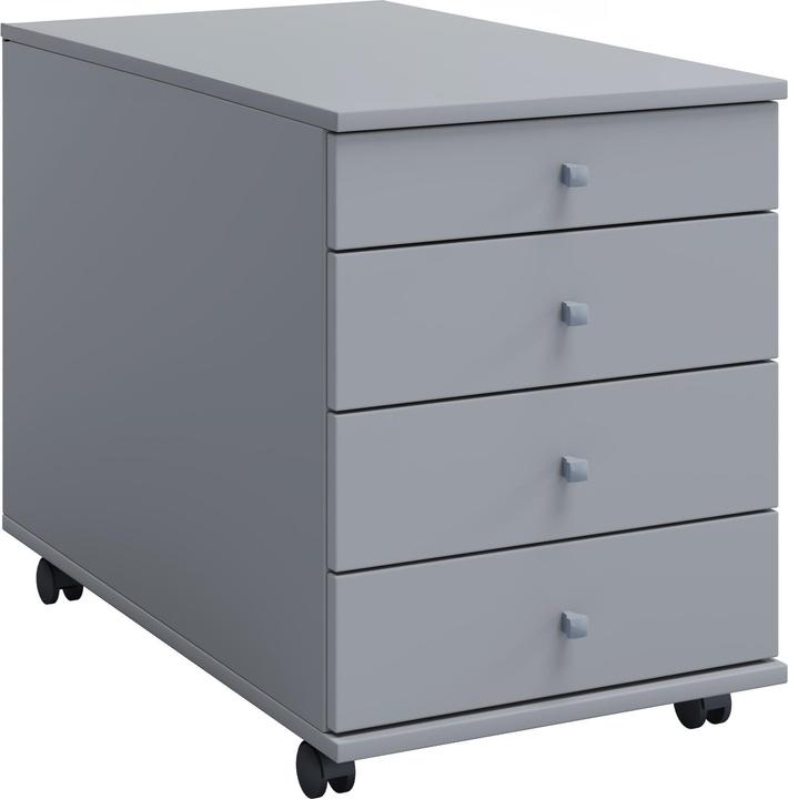 Image du produit VCM Armoire de bureau en bois Caisson à roulettes Lona avec tiroir (42 x 80 cm)