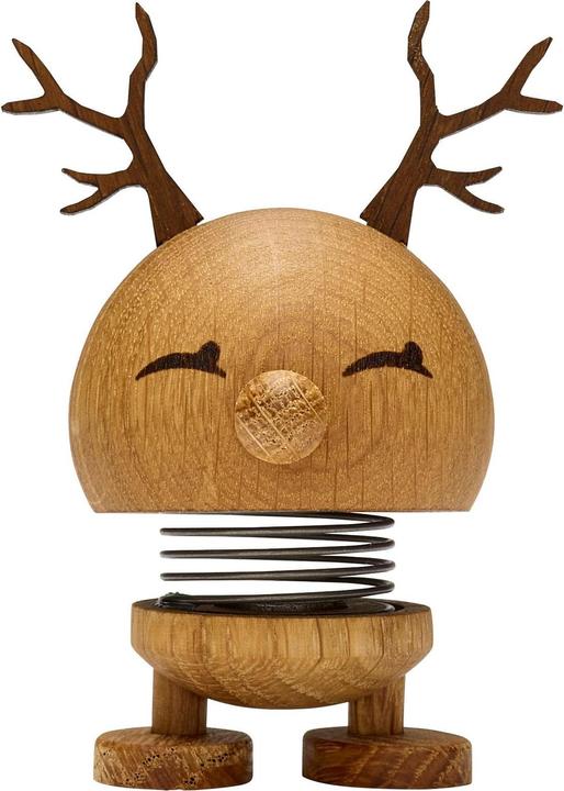 Actual product image Hoptimist Display Bumble Reindeer S, Brown (9 x 7 x 8 cm)