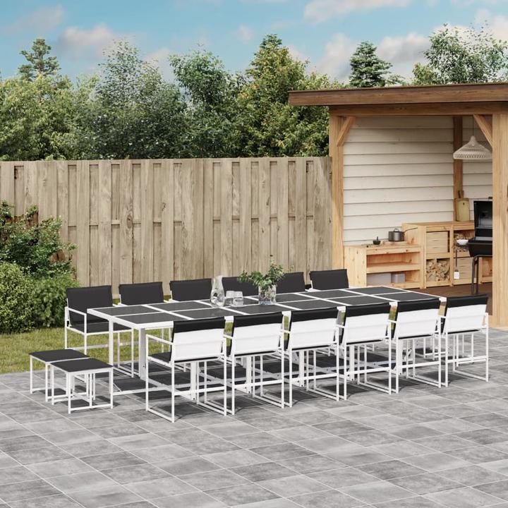 Produktbild vidaXL Garten Essgruppe (330 x 107 x 72 cm)