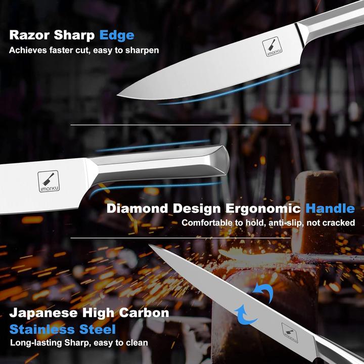 Actual product image Imarku Kitchen knife set