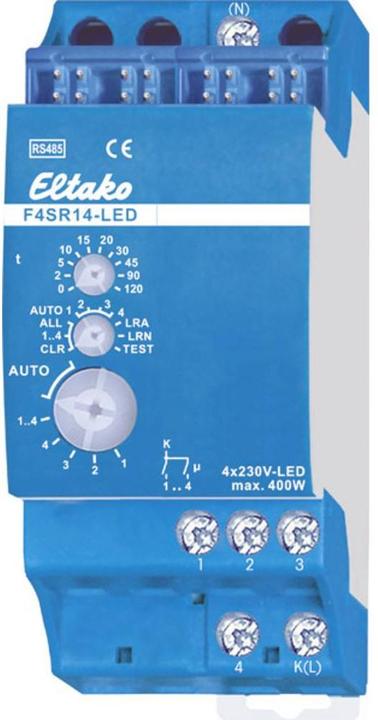 Produktbild Eltako Schaltaktor RS485 Bus Aktor 4 Kanal Stromstoss Schaltrelais (Schaltaktor)