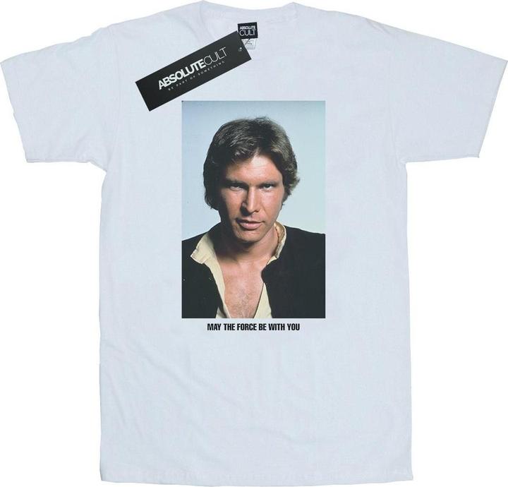 Immagine prodotto Star Wars Han Solo May The Force Maglietta Uomo (M)