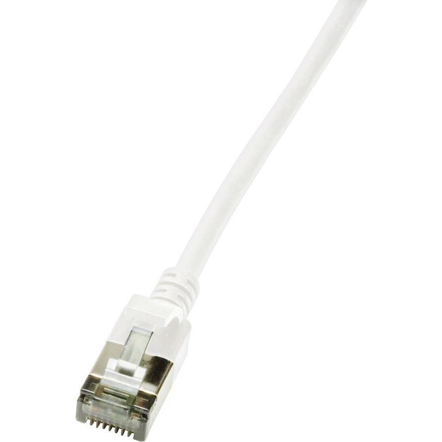 LogiLink Netzwerkkabel (STP, CAT6a, 1 m), Netzwerkkabel
