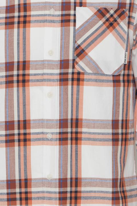 Immagine prodotto Blend camicia a quadri a maniche lunghe con tachino (S)