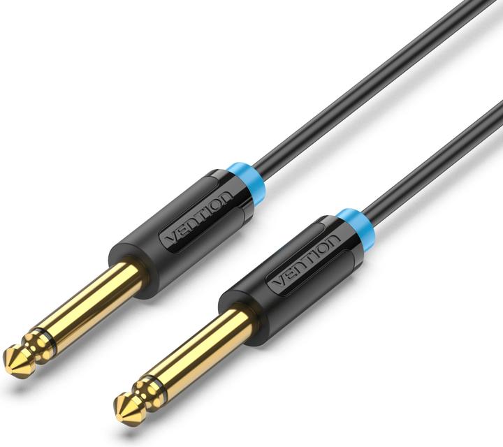 Image du produit Vention 6.35mm TS Câble audio 10m BAABL Noir (10 m)