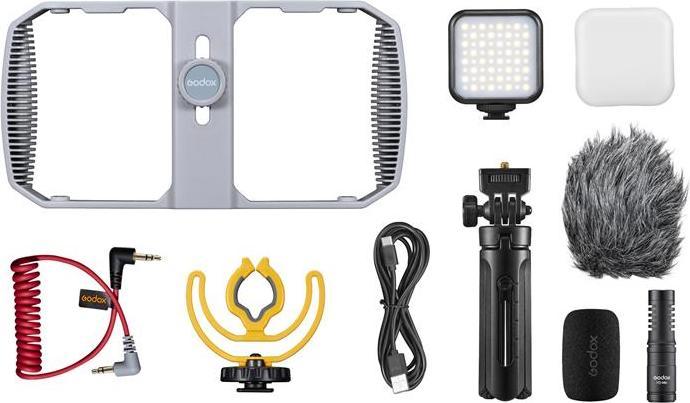 Produktbild Godox Vlogging Kit VK1-UC Mit USB-C Anschluss (Godox)