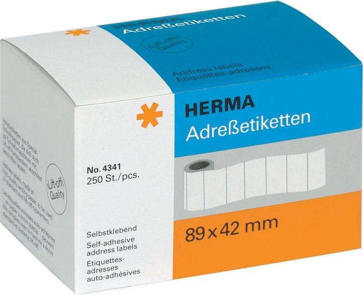 Produktbild HERMA Adressetiketten für Schreibmaschinen