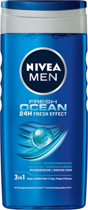 Produktbild NIVEA MEN DUPLIKAT Pflegedusche Fresh Ocean (250 ml)
