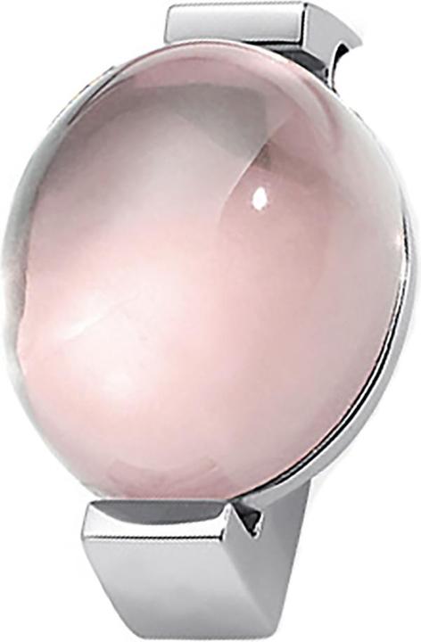 Xen Anhänger mit Quarz hell aus Edelstahl (Edelstahl)