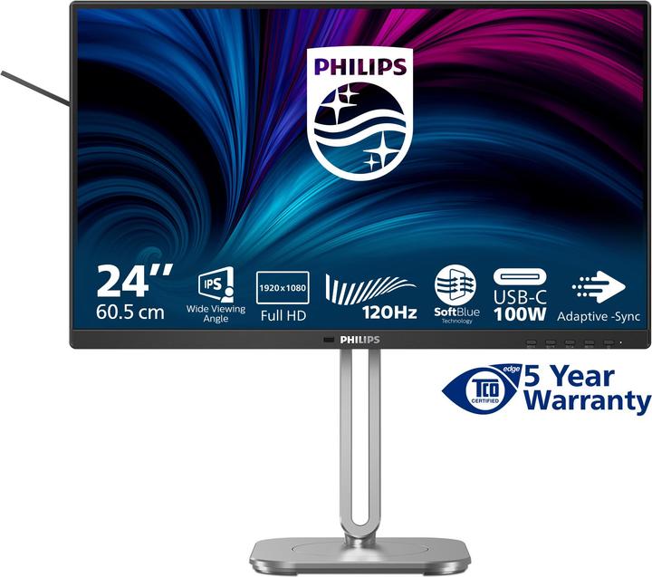 Image du produit Philips 24B2U4301/00 60,45cm 23,8Zoll 1920x1080 HDMI DP USB (1920 x 1080 pixels, 23.80")