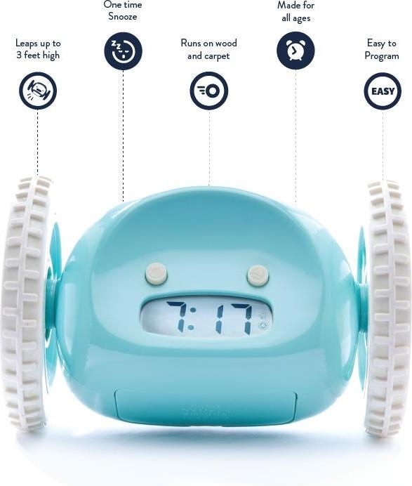 Image du produit Clocky le réveil en fuite