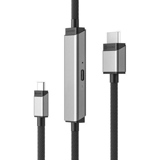 Alogic Ultra USB-C To HDMI With (1 m, HDMI), Video Kabel