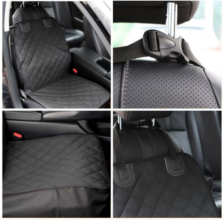 Actual product image Fudajo Car Seat Cover for Dogs 100x50cm Water-proof and Scratch-proof Front Seat Cover against Dirt (Washable)