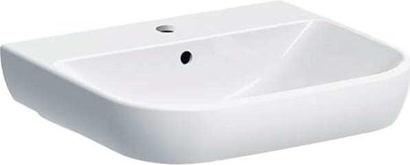 Produktbild Geberit Waschtisch Smyle 55 cm wei mit Beschichtung 500227018 (480 mm, 550 mm)
