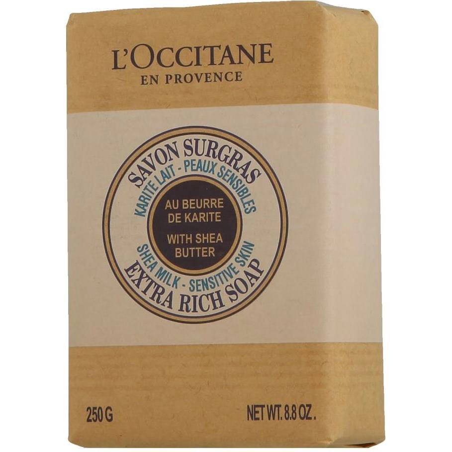 L'Occitane, Handseife, Karité Seife Milch (Hartseife, 250 ml)