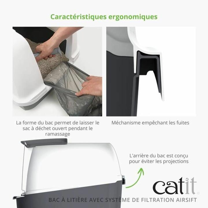 Actual product image Catit Cat litter box (Cat litter box closed)