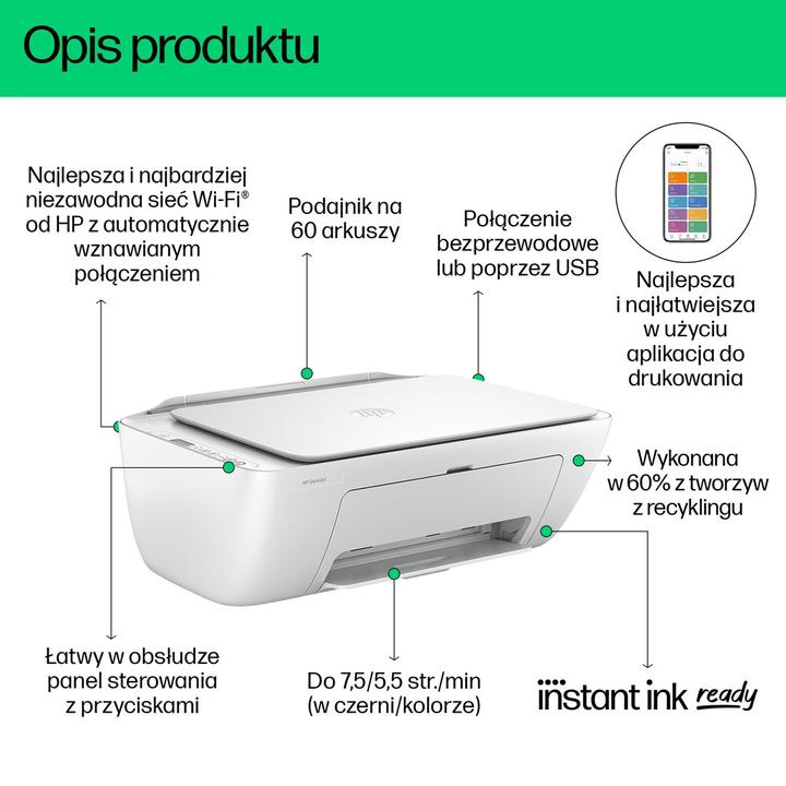 Actual product image HP DeskJet 2810e (Ink, Colour)