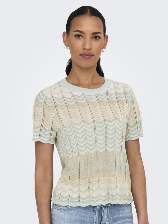 Produktbild Only Normal geschnitten Rundhals Strickoberteil Gestricktes Oberteil (XS)