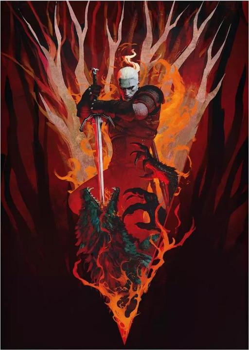 Actual product image Good Loot The Witcher Puzzle 10er-Pack 10th Anniversary Puzzle Collection (500 Teile) (500 pieces)