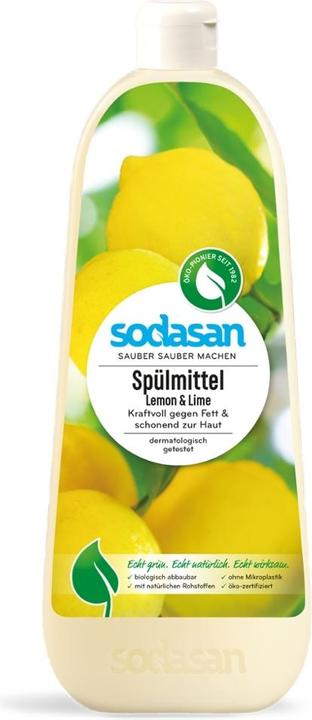 Actual product image Sodasan Hand dishwashing liquid Lemon (Liquid)