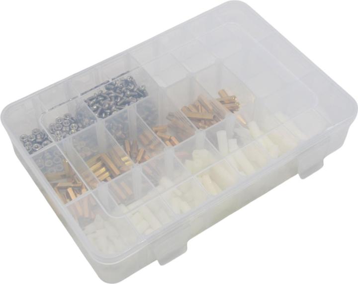 Produktbild DFRobot Sechskant M3 Distanzbolzen Montage Kit Messing/Nylon (Diverse)