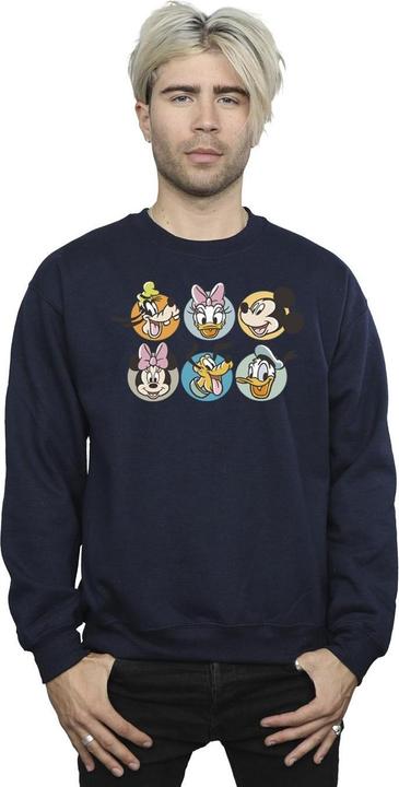 Produktbild Disney Mickey Mouse And Friends Faces Sweatshirt (S)