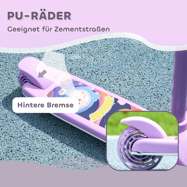 Produktbild Aiyaplay Kinderroller Kunststoff, Stahl Violett
