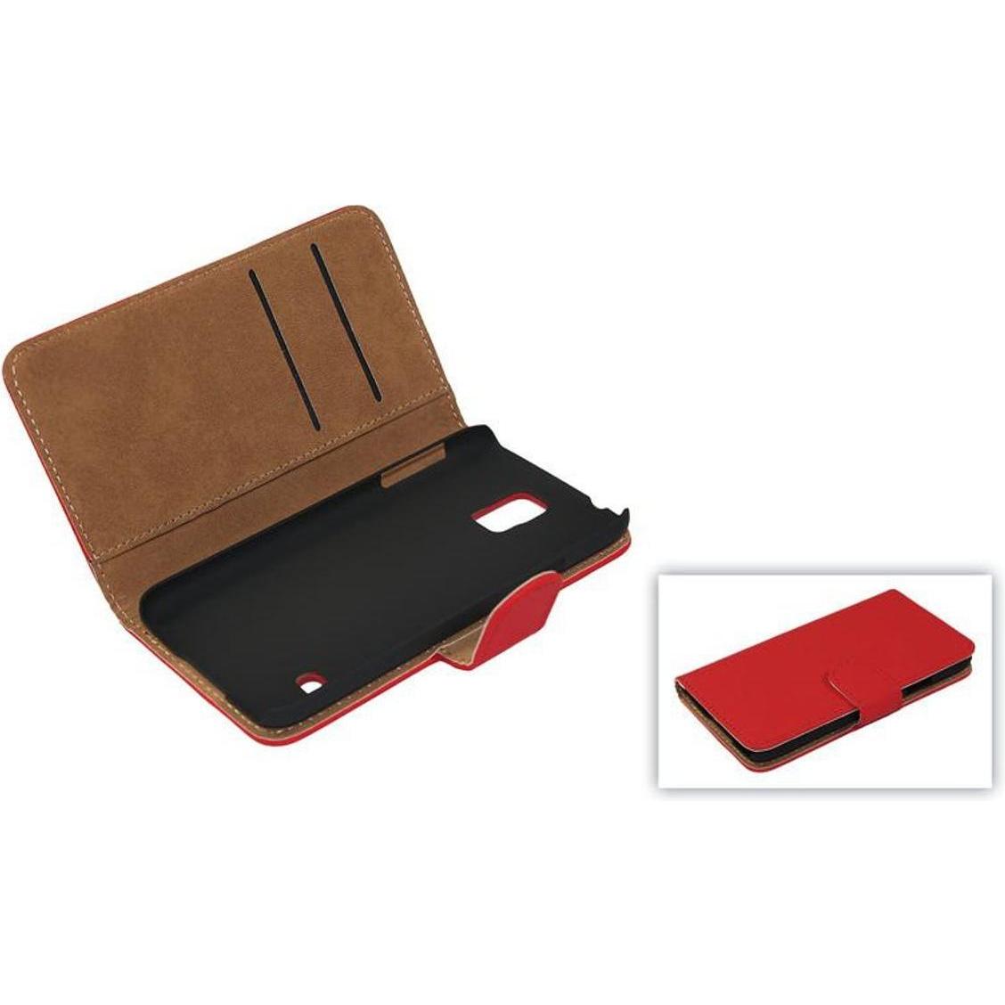 Thumbnail - König Design Schutzhülle Handytasche (Flip Quer) für Handy Apple iPhone 6 Plus Rot (Apple iPhone 6 Plus), Smartphone Hül...