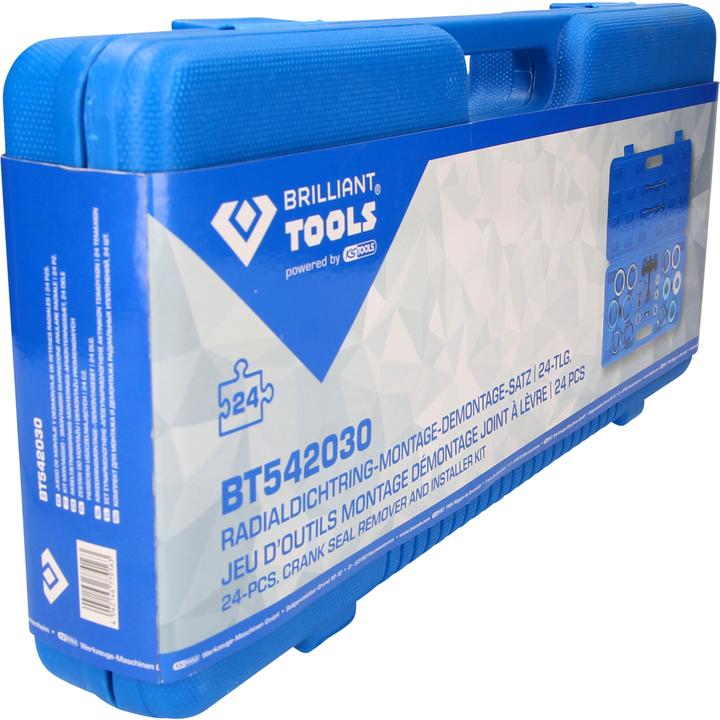Actual product image Brilliant Tools Radial seal assembly-disassembly set, 24 pcs.