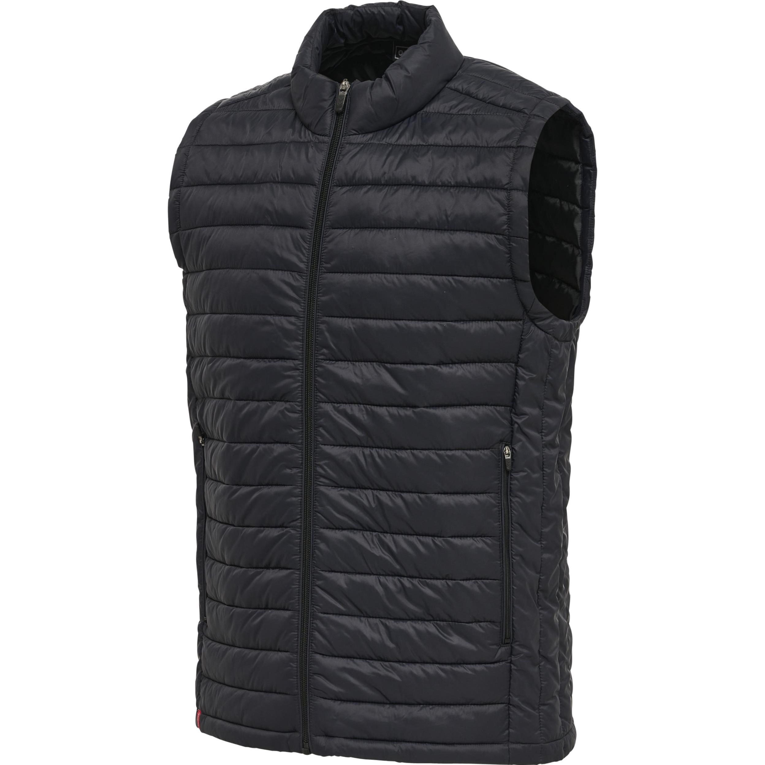 hummel, Herren, Weste, Red Quilted Waistcoat, Schwarz, (3XL)