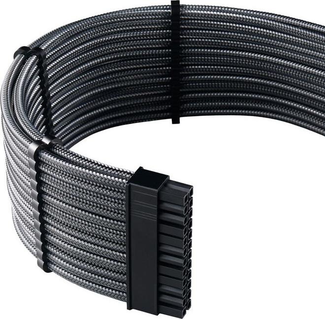 Produktbild CableMod Pro ModMesh 12VHPWR Cable Extension Kit - carbon (0.45 m)