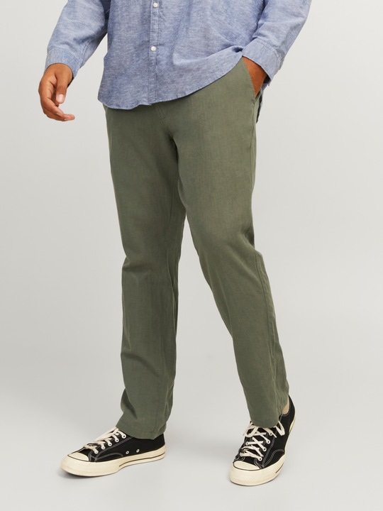 Actual product image Jack & Jones Jpstace Jjsummer Linen Blend Pant Pls (46)