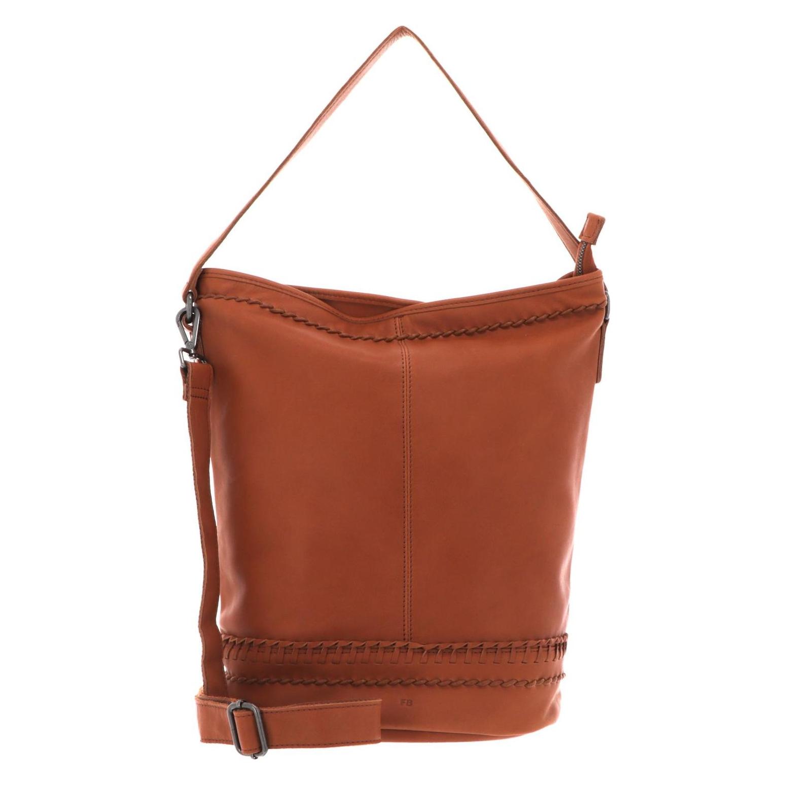 FredsBruder, Damen, Handtasche, Eina Hobo, Braun