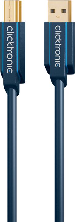 Produktbild clicktronic USB-A - USB-B SuperSpeed (1.80 m, USB 3.0)
