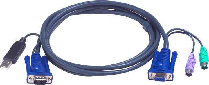 Immagine prodotto Aten 2L-5506UP Cavo tastiera/video/mouse (KVM)