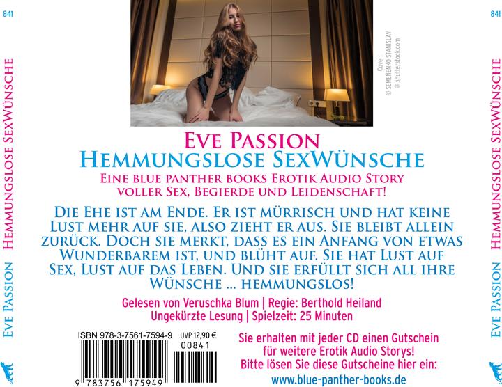 Valori nutrizionali e ingredienti Sesso disinibitoDesideri | Racconto audio erotico | Libro audio erotico CD audio (Passione di Eva, Tedesco)