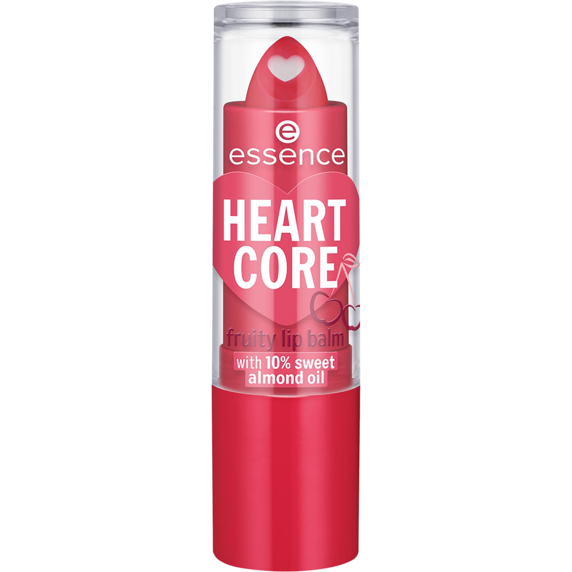 Thumbnail - essence, Lippenpflege, HEART CORE fruity lip balm (Pflegestift)