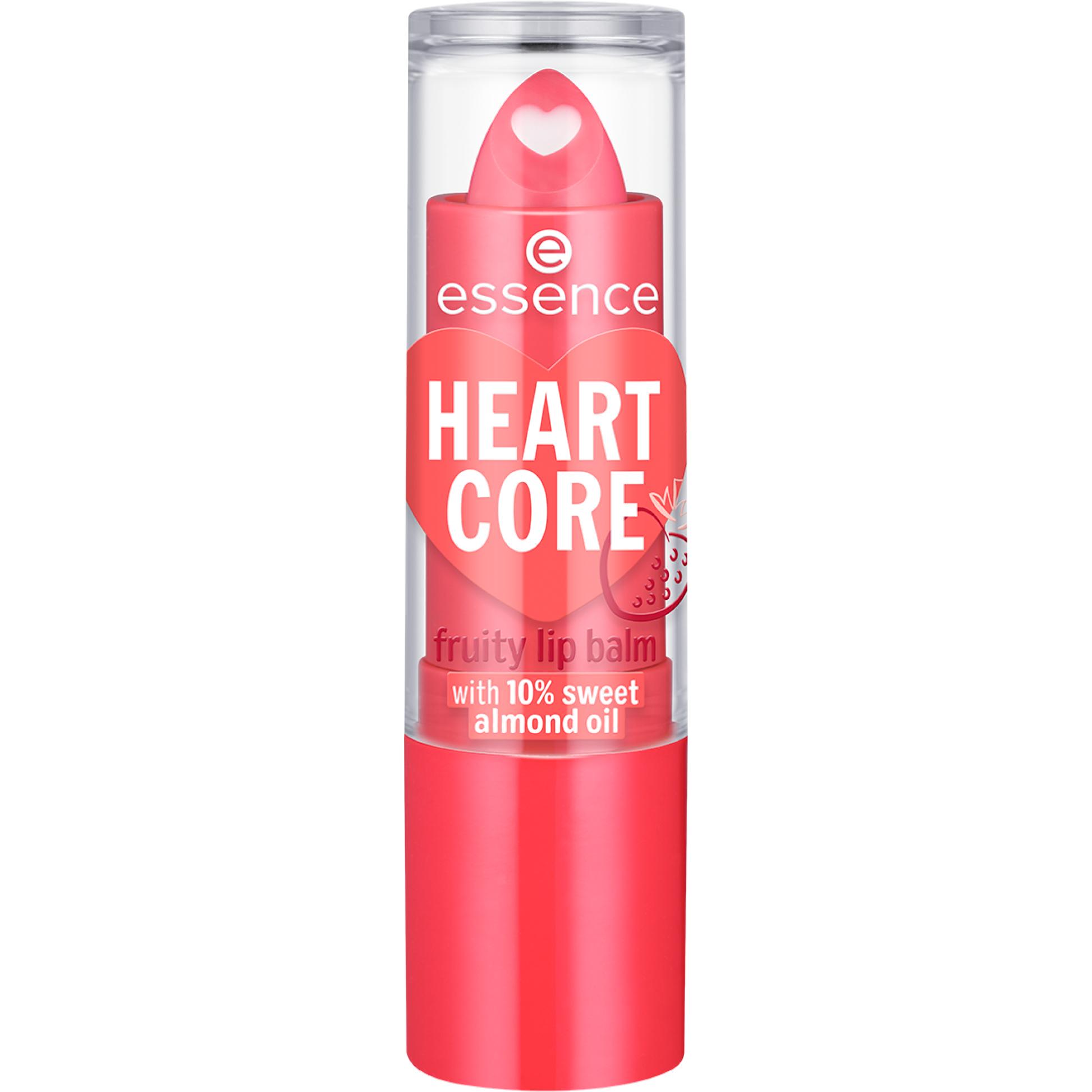 Thumbnail - essence, Lippenpflege, HEART CORE fruity lip balm (Pflegestift)