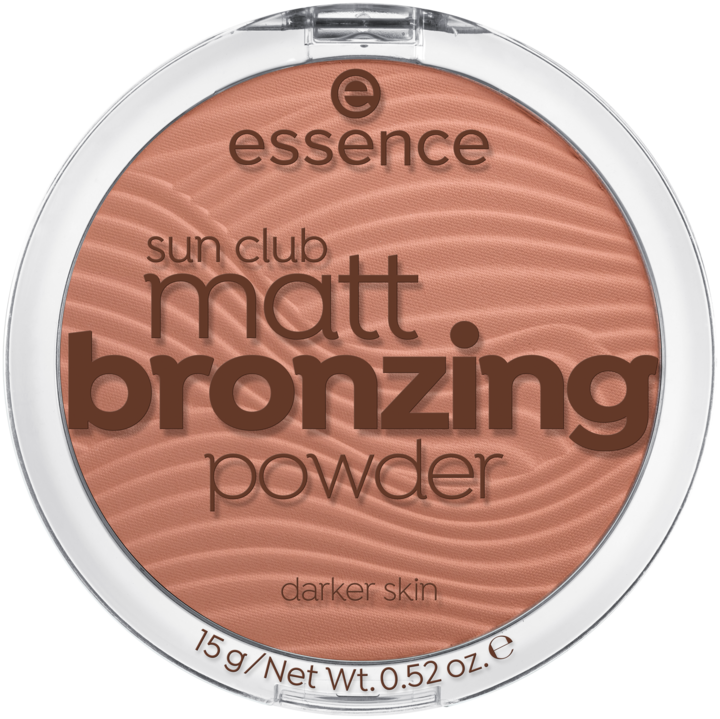 essence sun club matt bronzing powder (#EBC0A7, Bronzer, 150 g)