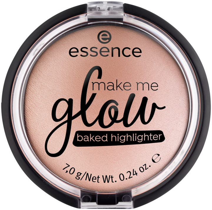 Actual product image essence make me GLOW baked highlighter (10 It's glow time!, Highlighter, 6.50 g)