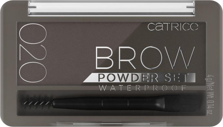 Image du produit Catrice Brow Powder Set Waterproof duo poudre à sourcils (Ash Brown)