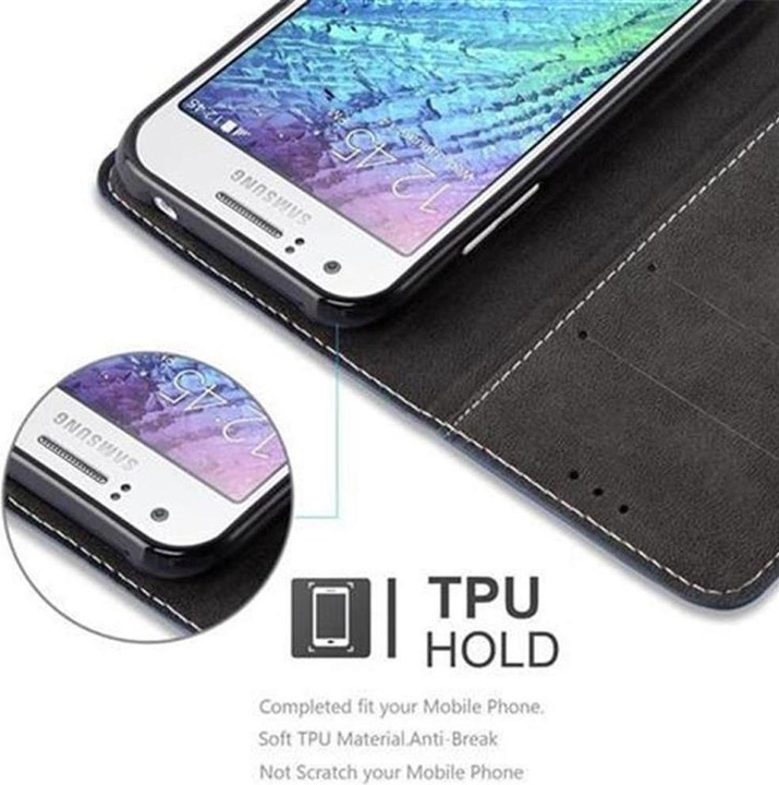 Actual product image Cadorabo Book X Wallet Cover (Samsung Galaxy J1)