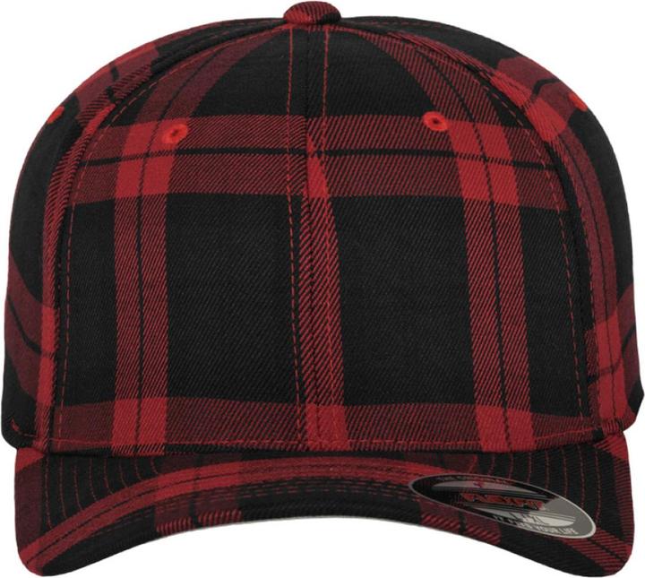 Actual product image Flexfit Tartan Baseball Cap