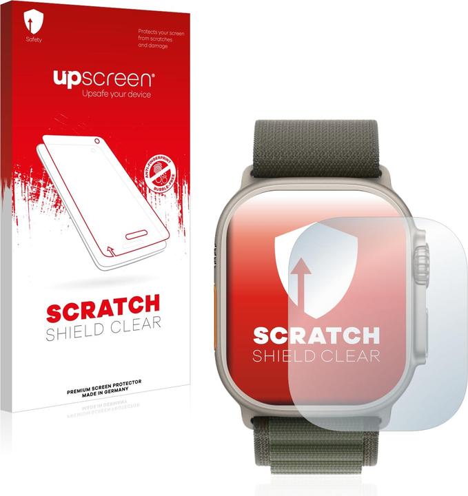 Actual product image upscreen Scratch Shield Protector (Apple Watch Ultra)
