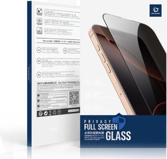 Produktbild Dux Ducis Schutzglas mit Privacy Sichtschutz (1 Stk., Samsung Galaxy S26)
