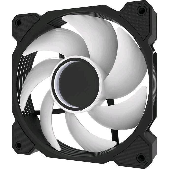 Darkflash Tech Darkflash DR08 3-in-1 Cooling Fan (Black) (120 mm, 3 x), PC Lüfter, Schwarz