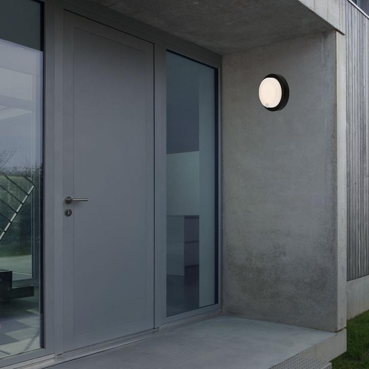 Produktbild Briloner Akku LED Aussenwandleuchte,Sensor,schwarz,LED/4W (700 lm, IP44)